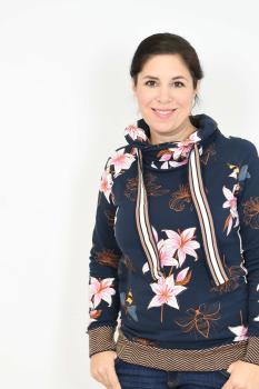Nähbeispiel Raglan Hoodie lillesol women No. 39